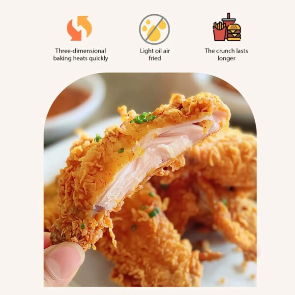 FRITEUSE A AIR ( Airfryer ) sliver criest 10.5 L