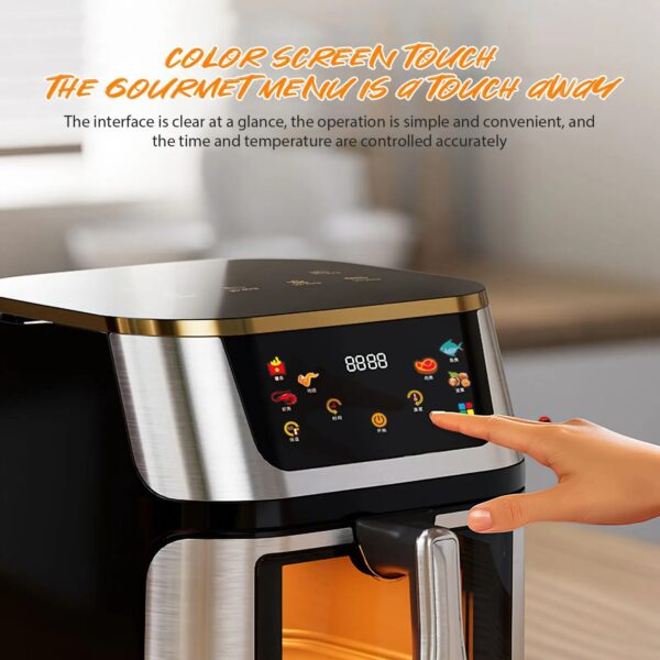 FRITEUSE A AIR ( Airfryer ) sliver criest 10.5 L